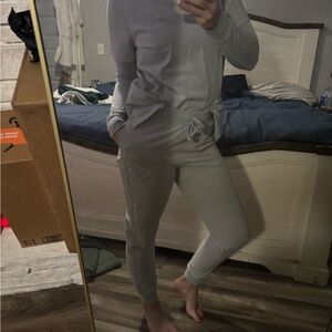 Women's Gray Loungewear Set